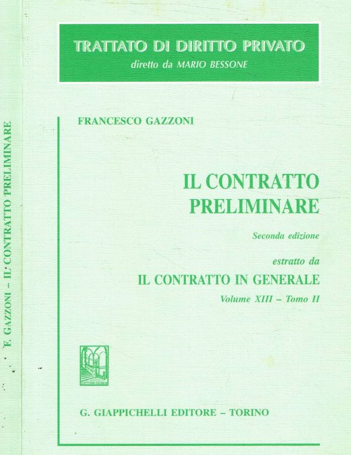 Il contratto preliminare