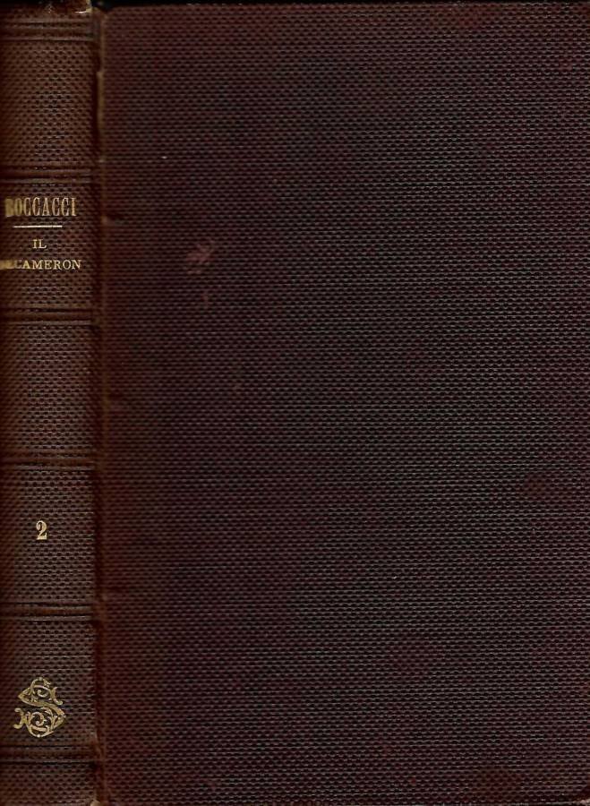 Il Decameron di Giovanni Boccacci