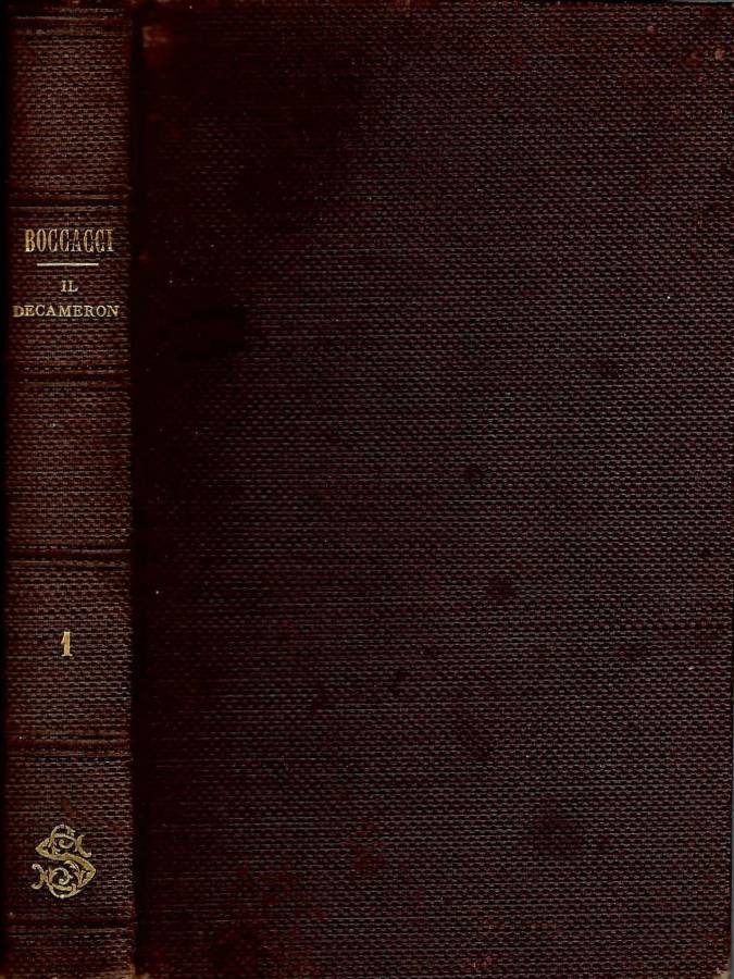 Il Decameron di messer Giovanni Boccacci