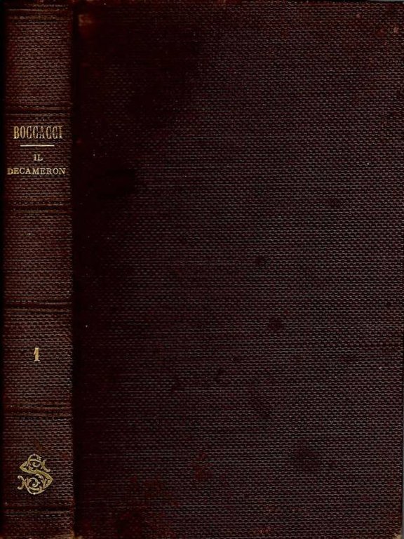 Il Decameron di messer Giovanni Boccacci