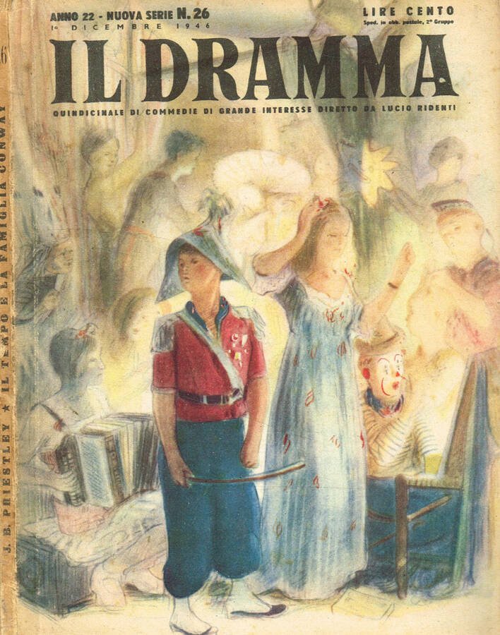 Il Dramma. Quindicinale di commedie di grande interesse. Anno XXII,1946, …