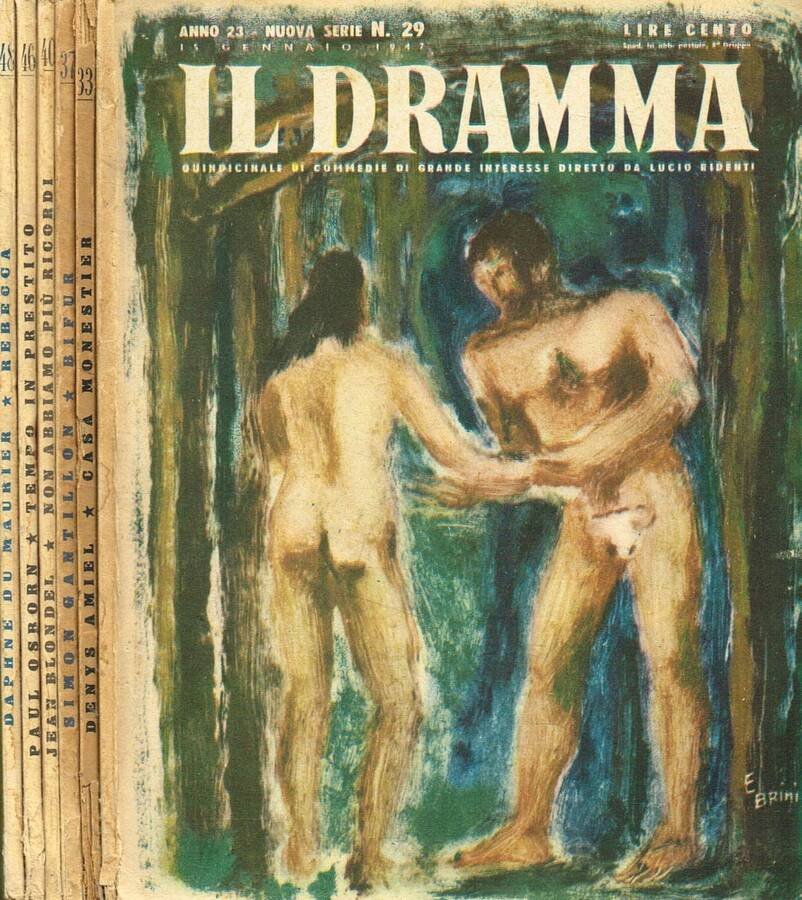 Il Dramma. Quindicinale di commedie di grande interesse. Anno XXIII,1947, … | Immagine principale
