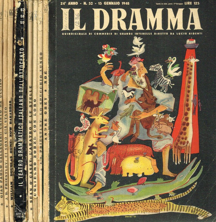 Il dramma. Quindicinale di commedie di grande successo anno XXIV …