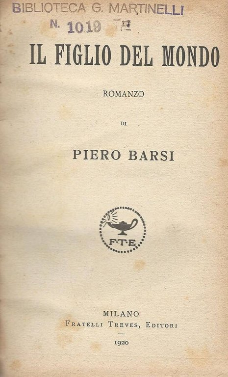 IL FIGLIO DEL MONDO