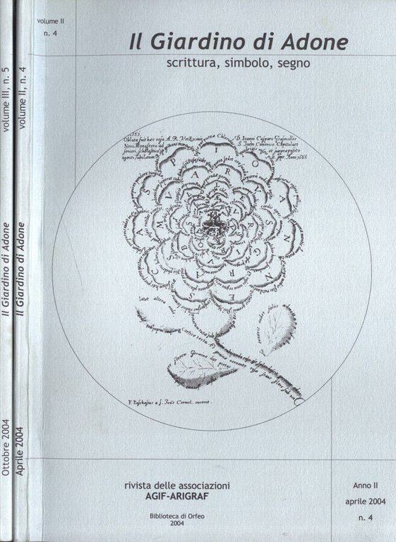 Il Giardino di Adone Anno 2004 nn. 4 - 5 | Immagine Gallery 2