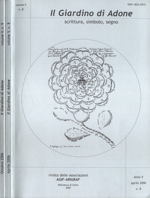 Il Giardino di Adone Anno 2006 nn. 8 - 9