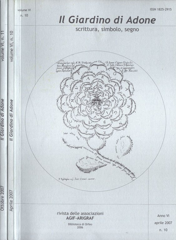 Il Giardino di Adone Anno 2007 nn. 10 - 11