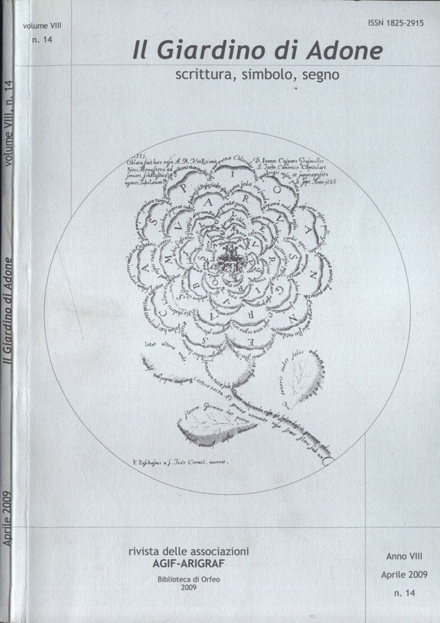 Il Giardino di Adone Anno 2009 n. 14 | Immagine principale