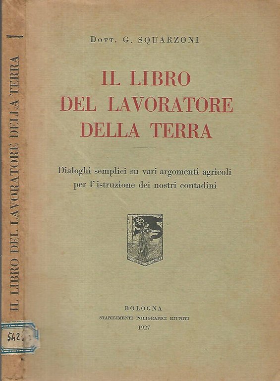 Il libro del lavoratore della terra