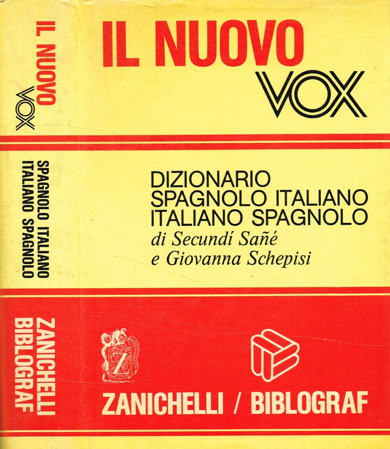 Il nuovo VOX. Dizionario Spagnolo-Italiano- Italiano-Spagnolo | Immagine principale
