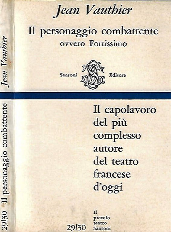 Il personaggio combattente ovvero Fortissimo