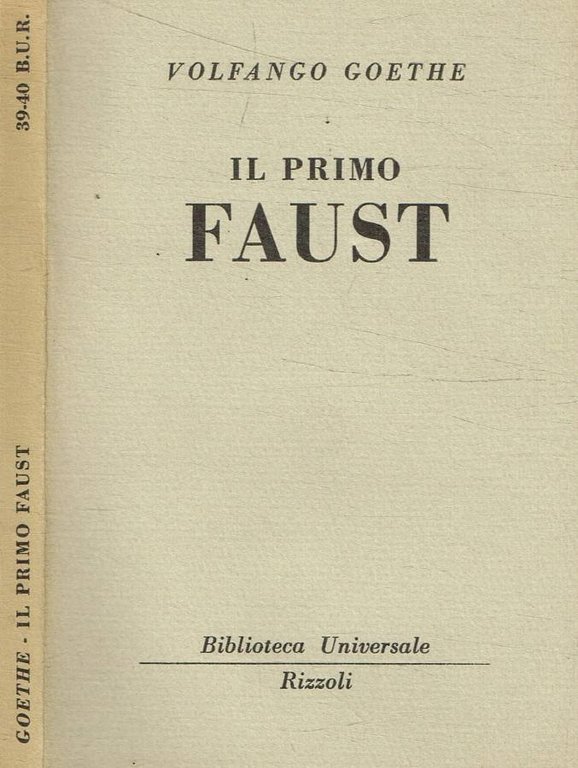 Il primo Faust