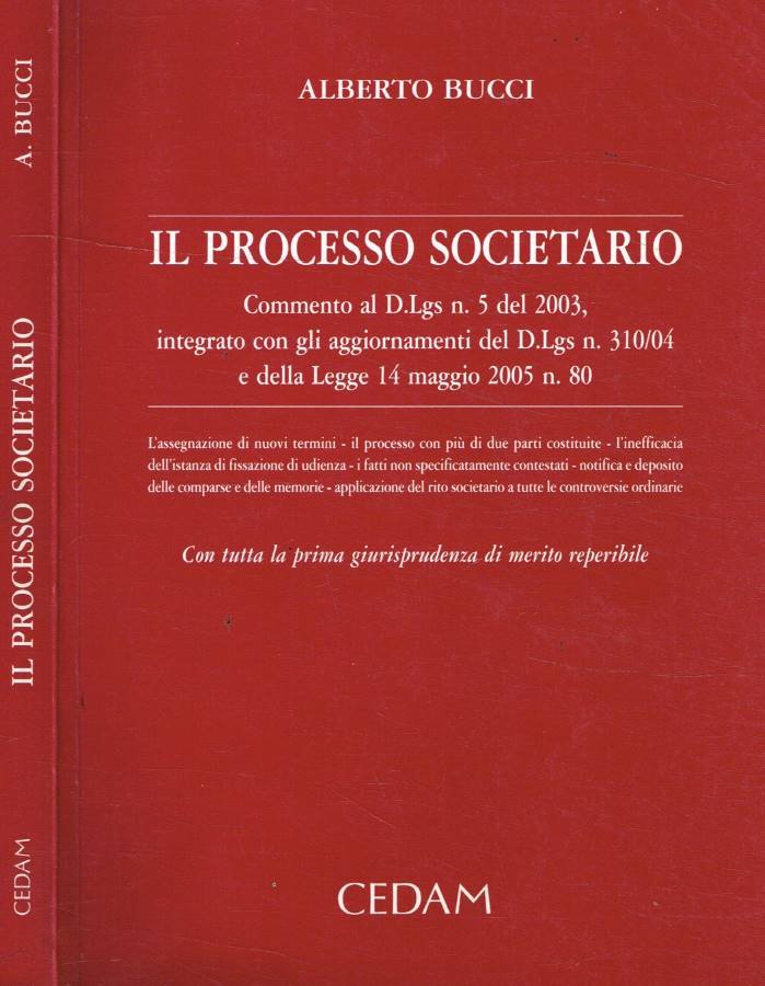 Il processo societario
