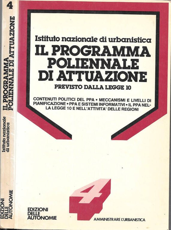 Il programma poliennale di attuazione