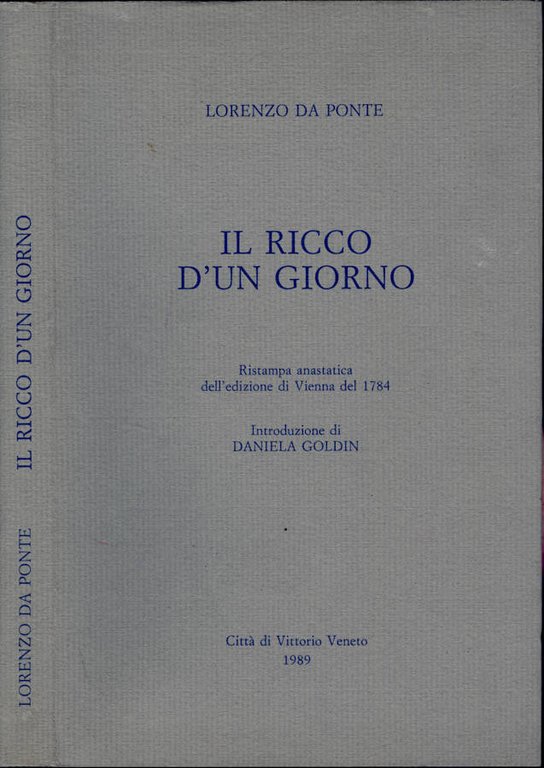 Il ricco d'un giorno