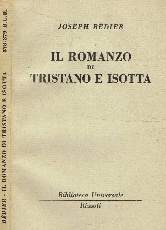 Il romanzo di Tristano e Isotta