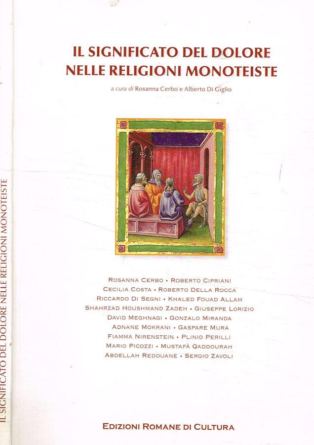 Il significato del dolore nelle religioni monoteiste