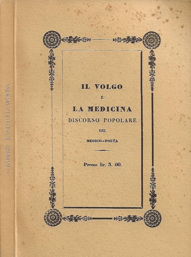 Il Volgo e la Medicina