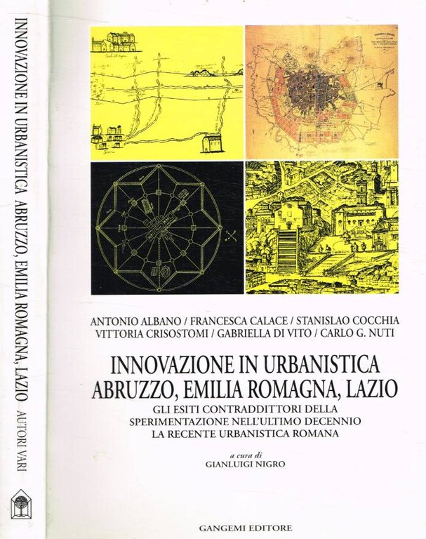 Innovazione in urbanistica in Abruzzo, Emilia Romagna, Lazio