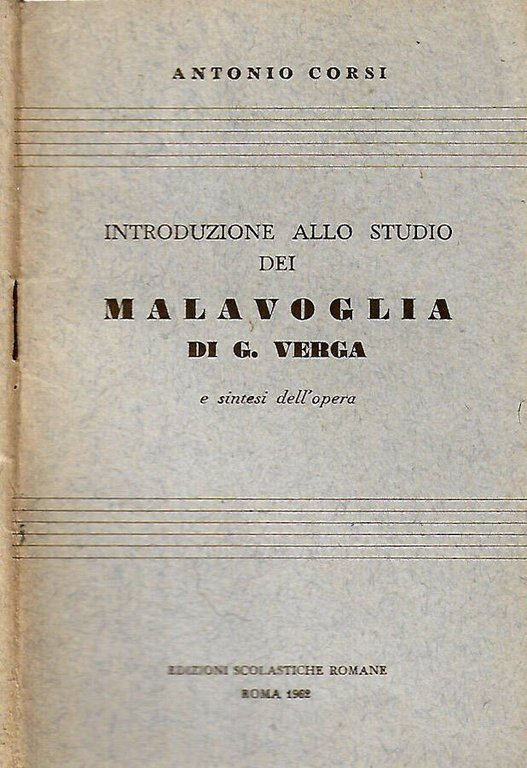 Introduzione allo studio dei Malavoglia di G. Verga | Immagine Gallery 2