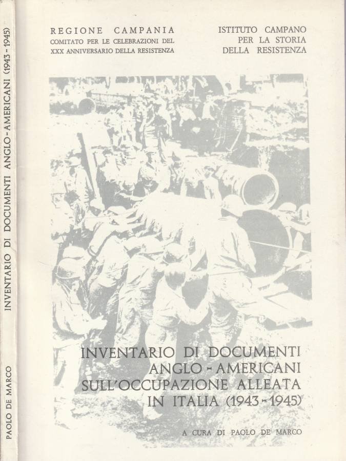 Inventario di documenti anglo-americani sull'occupazione alleata in Italia | Immagine principale