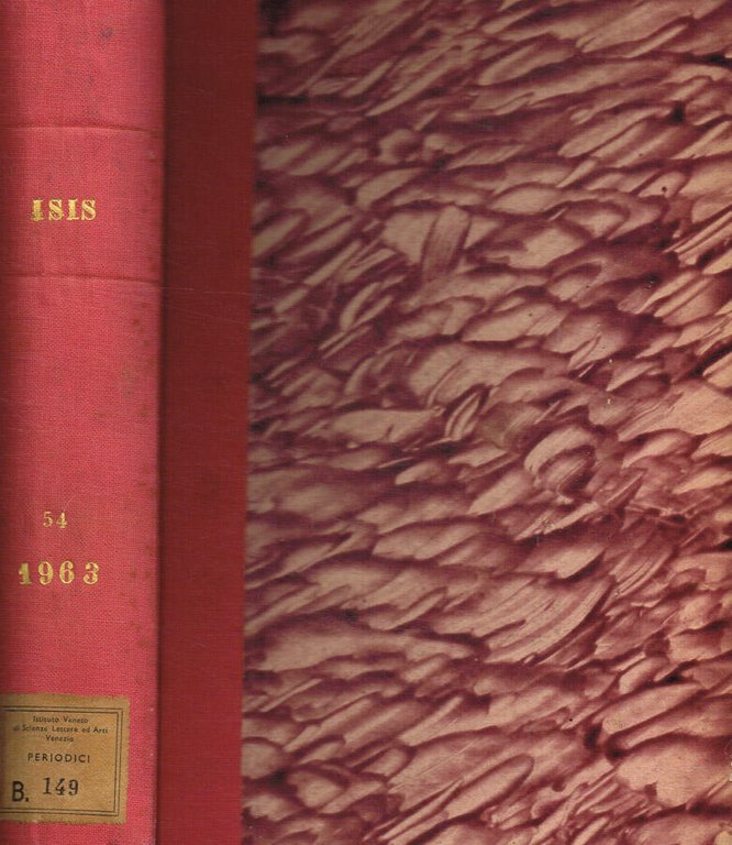 Isis. An international review devoted to the history of science …