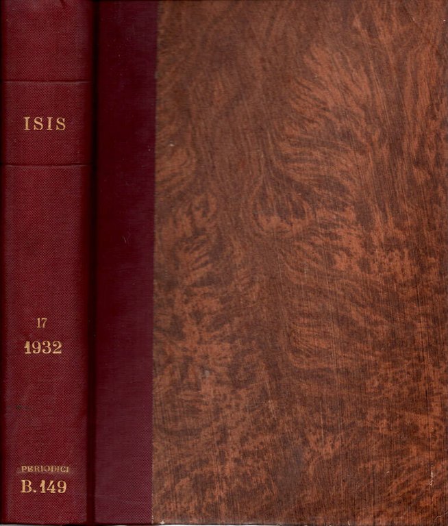 ISIS Volume XVII 1932