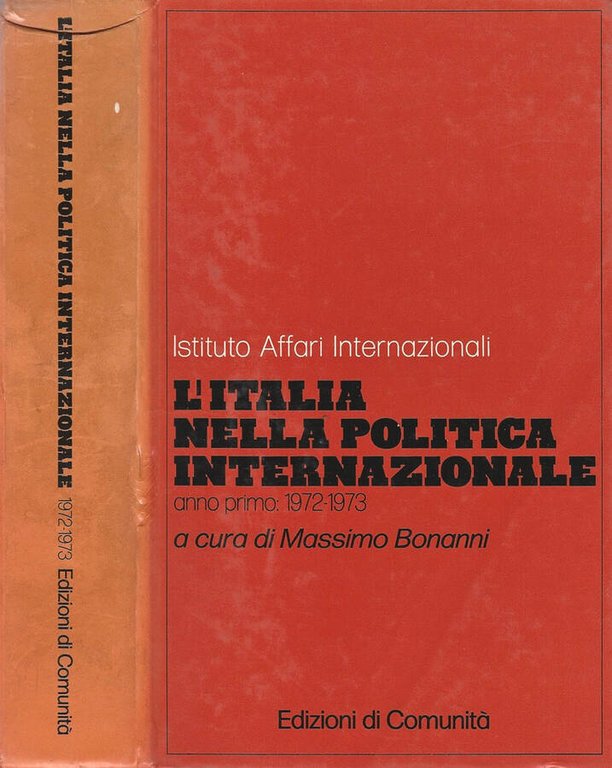 Istituto Affari Internazionali - L' Italia nella Politica Internazionale