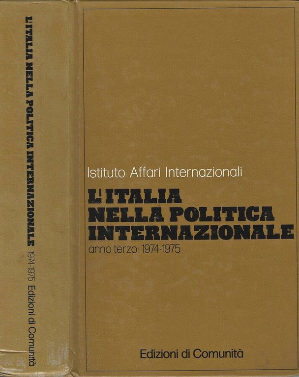 Istituto Affari Internazionali - L' Italia nella Politica Internazionale | Immagine Gallery 2