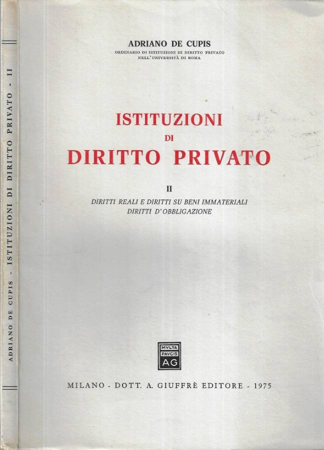 Istituzioni di diritto privato Vol. II