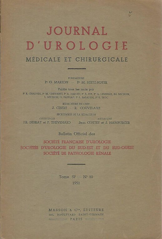 Journal d'Urologie