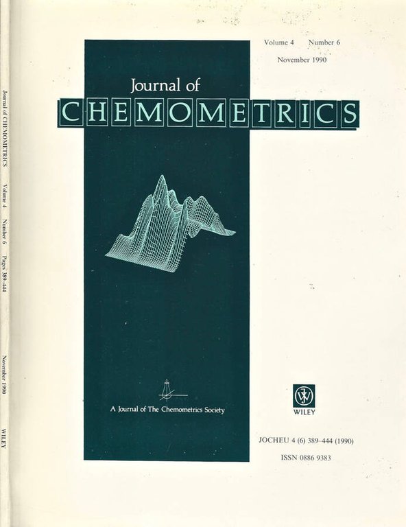 Journal of Chemometrics Vol. 4 - N. 6