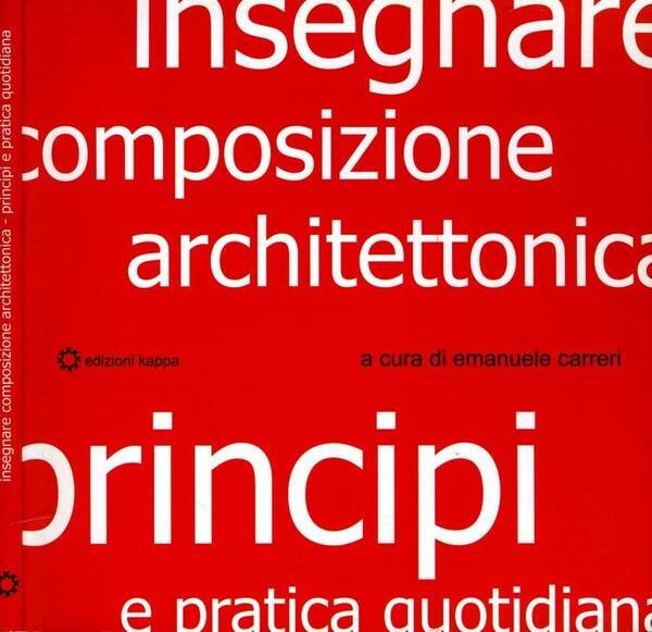 Insegnare Composizione Architettonica