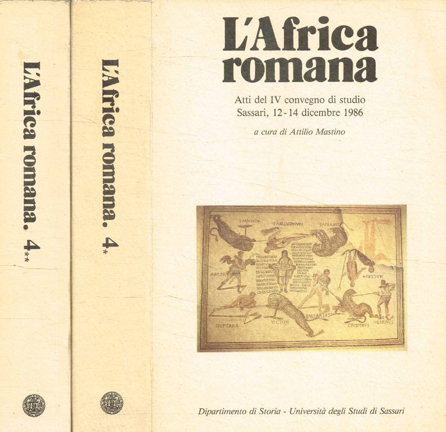 L'Africa romana 4. Atti del IV convegno di studio, Sassari, … | Immagine principale