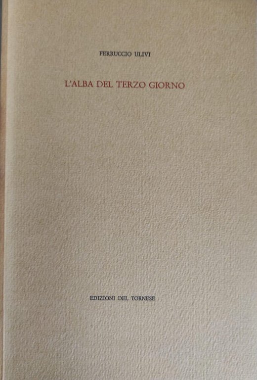 L'alba del terzo giorno