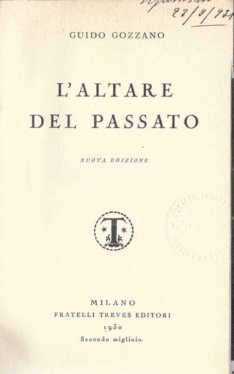 L' altare del passato | Immagine Gallery 2