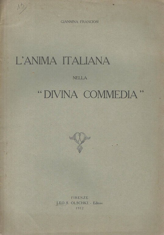 L'anima italiana nella "Divina Commedia"