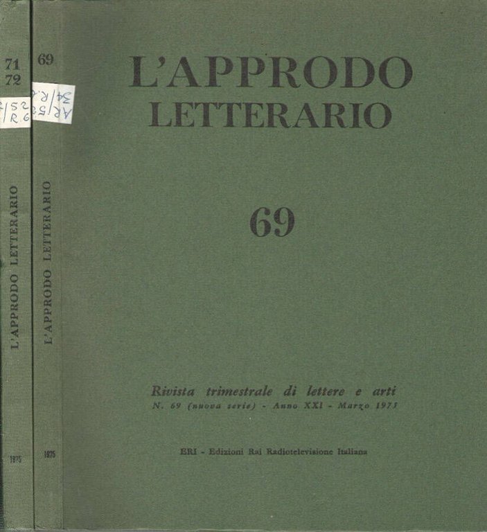 L'approdo letterario