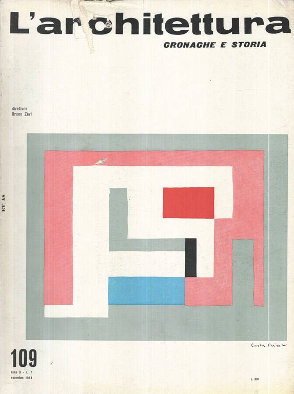 L'Architettura 109 Anno X, Numero 7, 1964-65 novembre 1964 | Immagine Gallery 2