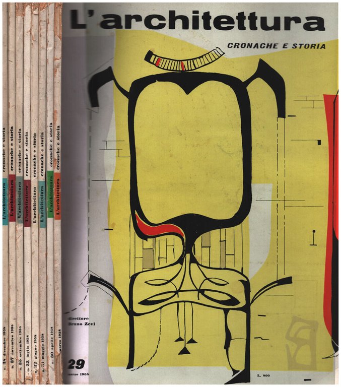 l'ARCHITETTURA N.29-30-31-32-33-35-37-38