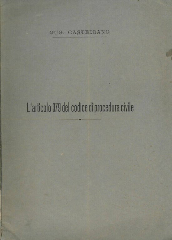 L'articolo 379 | Immagine Gallery 2