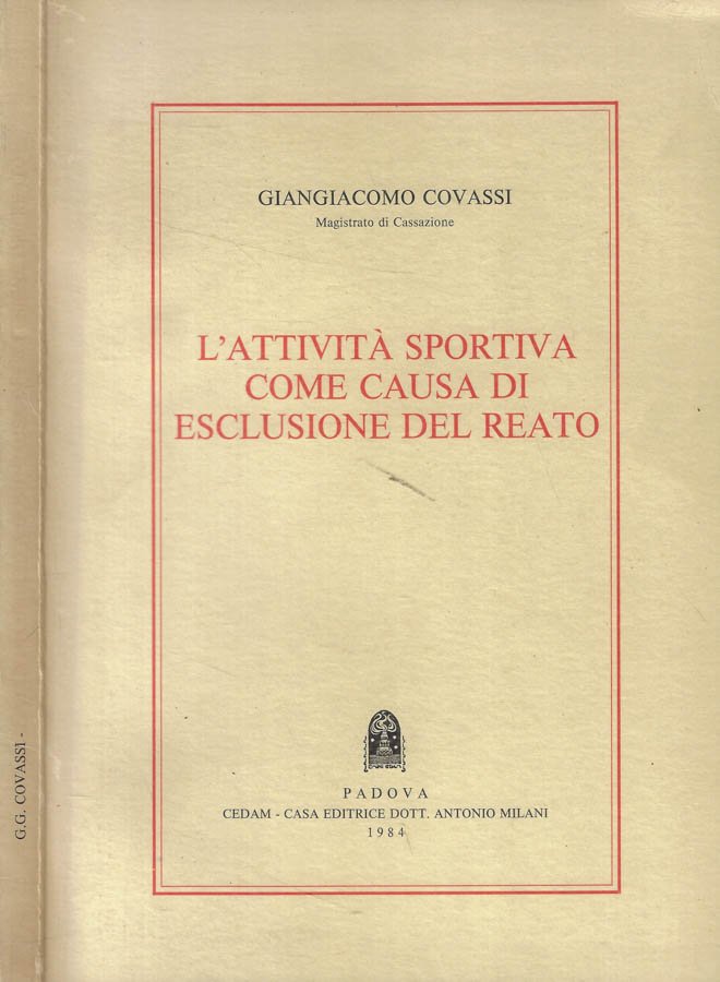 L'attività sportiva come causa di esclusione del reato