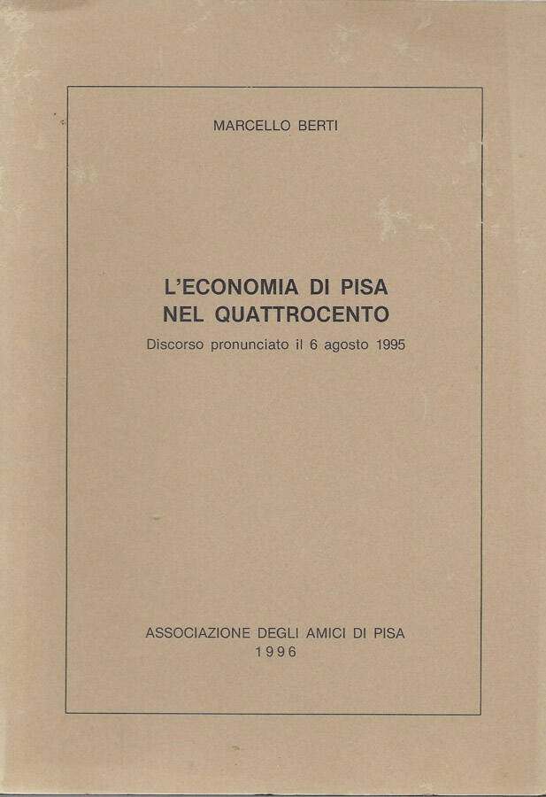 L'economia di Pisa nel quattrocento | Immagine principale