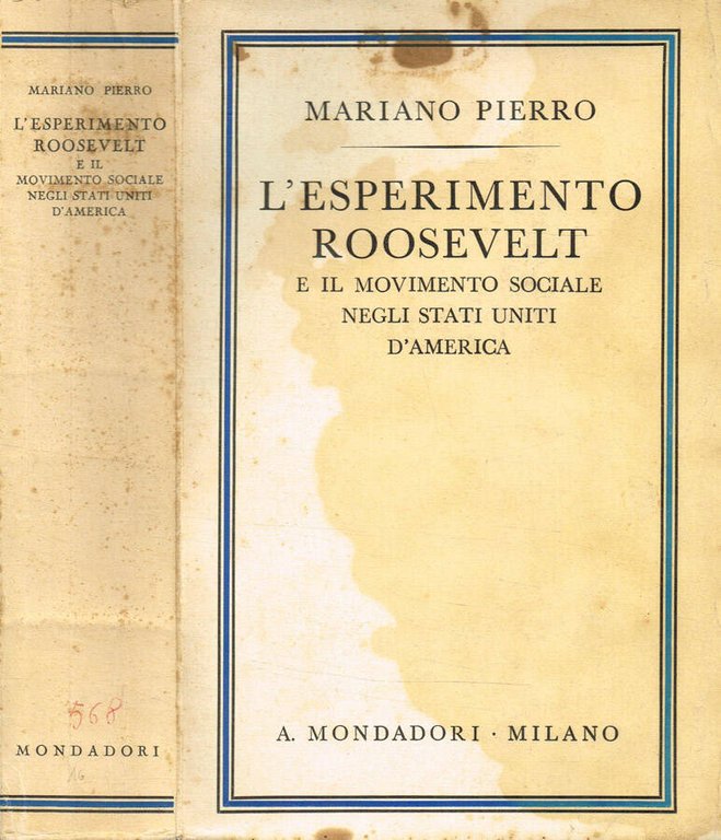 L'esperimento Roosevelt e il movimento sociale negli Stati Uniti d'America