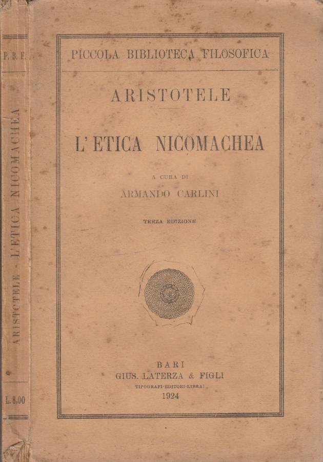 L'etica nicomachea