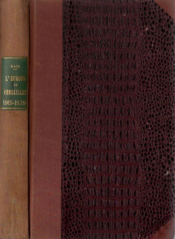 L' Europe de Versailles 1919 - 1939