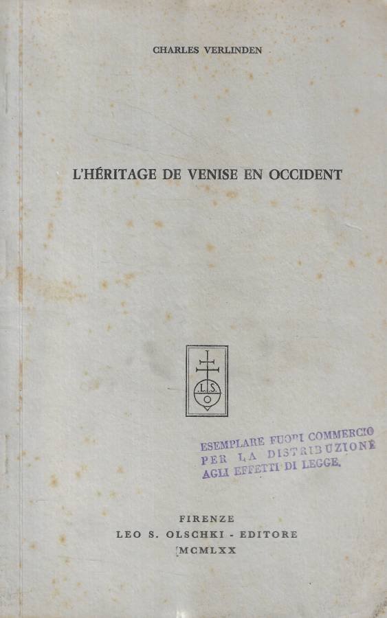 L'heritage de Venise en occident | Immagine principale