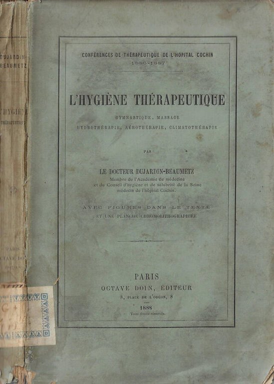 L'hygiène thérapeutique