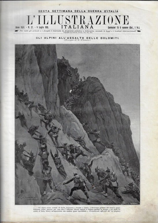 L'illustrazione italiana Anno 1915 n. 27-39