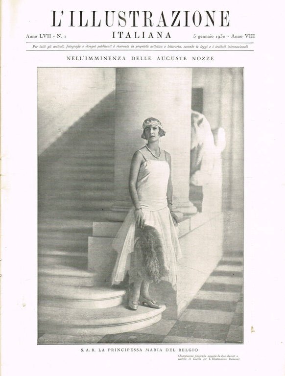 L'Illustrazione Italiana anno LVII n.1, 1930